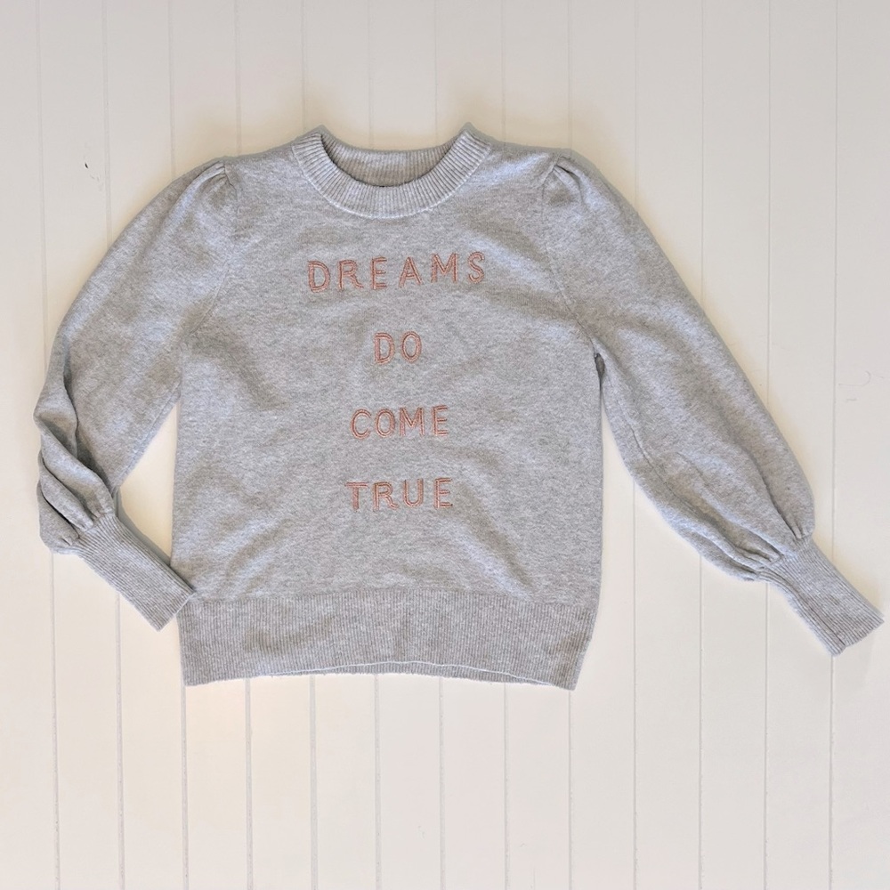 LC Lauren Conrad Light Gray Sweater Size M